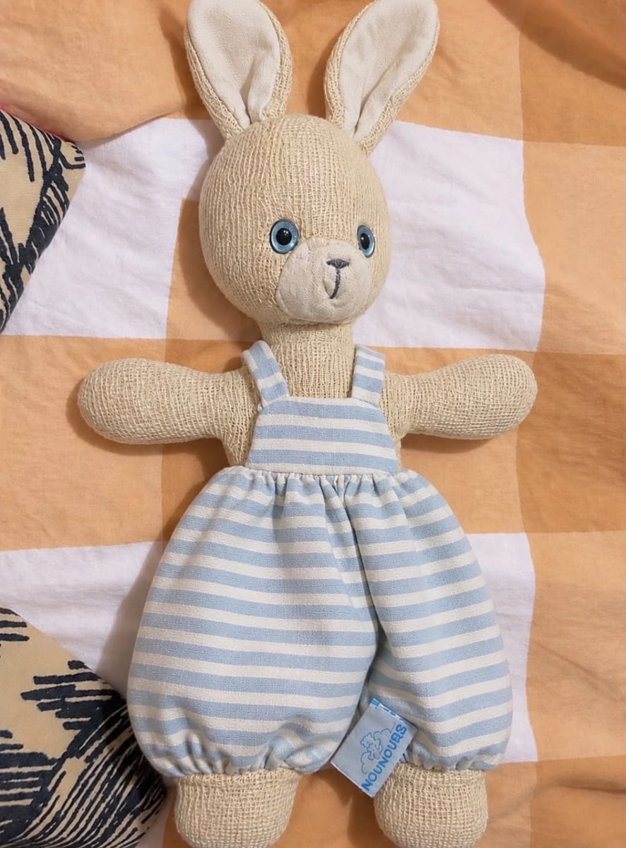 Doudou lapin nounours