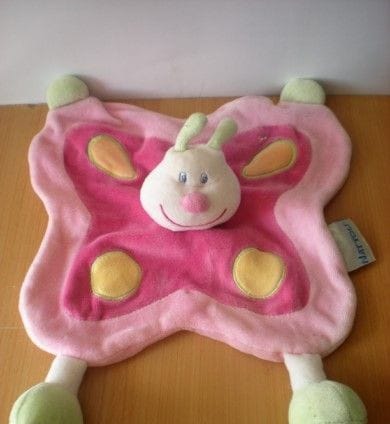 DOUDOU PAPILLON ROND NATTOU HYPPO ET FLO