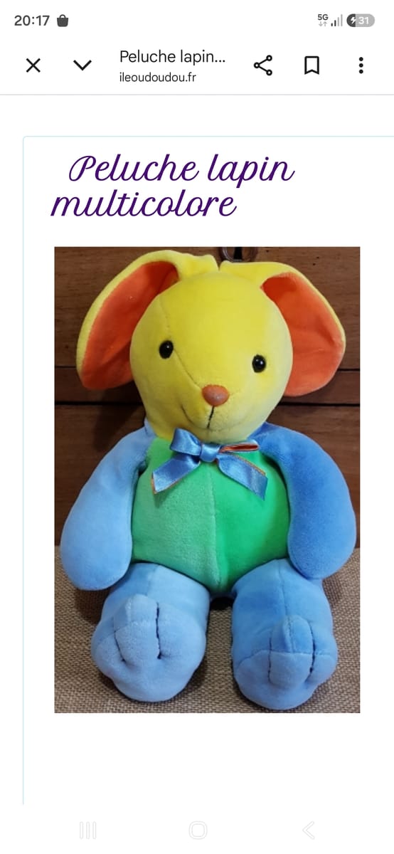 Je cherche ce lapin