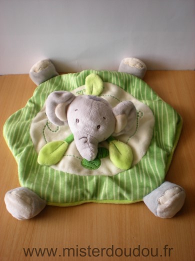 Titoutam Eléphant Vert gris - Très bon état