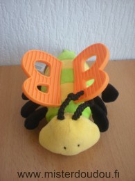 Enfant magazine Abeille Jaune vert noir anneau dentaire orange - Très bon état