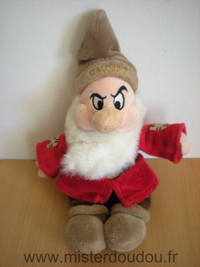 Disney Bonhomme Nain grumpy grincheux de blanche neige - Très bon état
