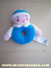 Silvertoys Bonhomme Bleu blanc rose - Très bon état