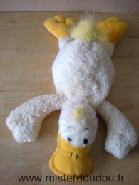 Anna club plush Canard Jaune orange - Bon état