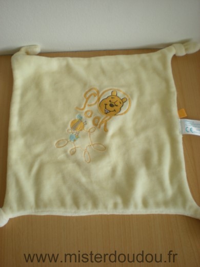 Disney Carre Jaune winnie pooh abeille - Très bon état
