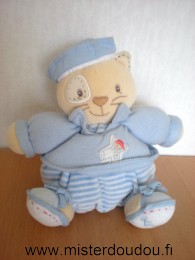 Kaloo Chat Bleu : p'tit patapouf blue - Très bon état