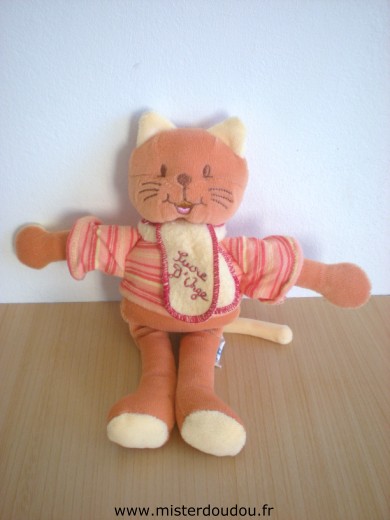 Sucre d orge Chat Orange jaune - Très bon état