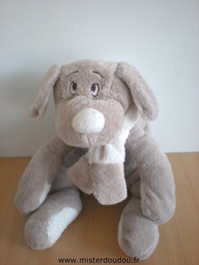 Afibel Chien Beige(gris) écru - Très bon état
