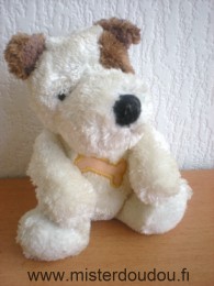 Gipsy Chien Blanc marron os jaune - Très bon état