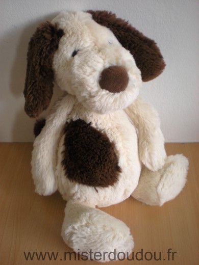 Jellycat Chien Ecru marron - Très bon état