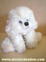 Muffin Chien Blanc - Très bon état