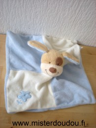 Nicotoy Chien Ecru bleu cocard marron - Très bon état
