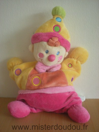 Kiabi baby Clown Rose jaune - Très bon état