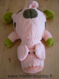 Nici Cochon Rose raches vertes - Très bon état