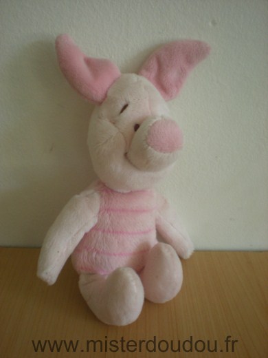 Nicotoy Cochon Porcinet disney rose - Très bon état
