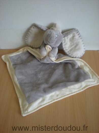 Disney Eléphant Dumbo gris mouchoir gris - Très bon état