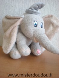 Disney Eléphant Gris rose - Etat moyen