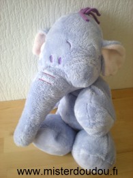 Disney Eléphant Lumpy mauve - Très bon état