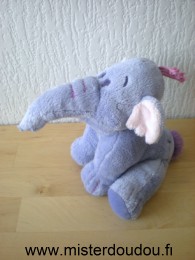 Disney Eléphant Violet lumpy - Très bon état