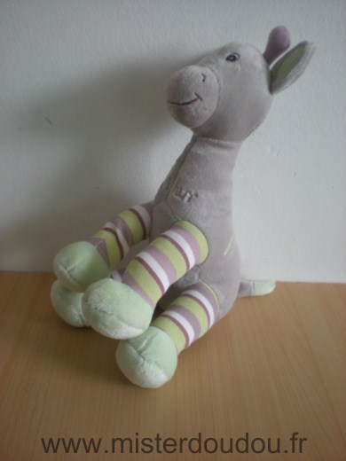 Arthur et lola Girafe Gris vert - Très bon état