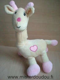 Arthur et lola Girafe Jaune rose - Très bon état