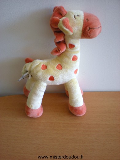 Mots d enfants Girafe Jaune orange - Très bon état