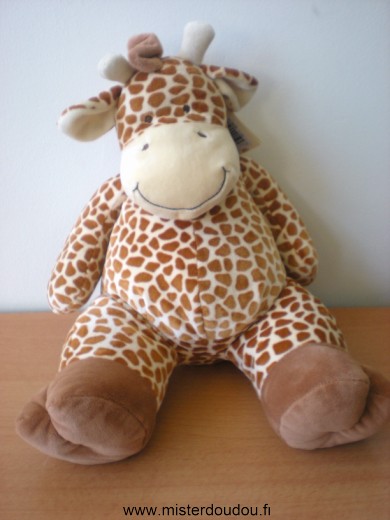 Nicotoy Girafe Beige taches marron - Neuf