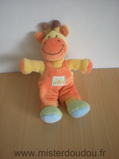 Nicotoy Girafe Jaune orange " ma petite tribue" - Très bon état