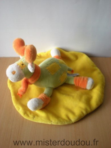 Toys land Girafe Jaune vert orange - Très bon état