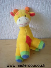 Marque Inconnue Girafe Jaune rouge vert bleu - Très bon état