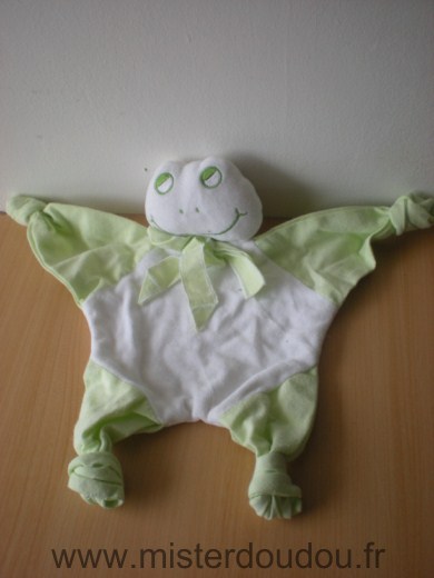 La petite grenouille Grenouille Vert blanc - Très bon état