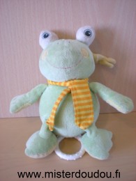 Parents Grenouille Vert écharpe jaune - Très bon état
