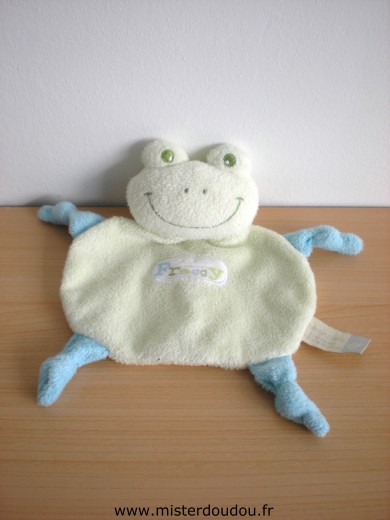 Tape à l oeil Grenouille Vert bleu "froggy" - Très bon état