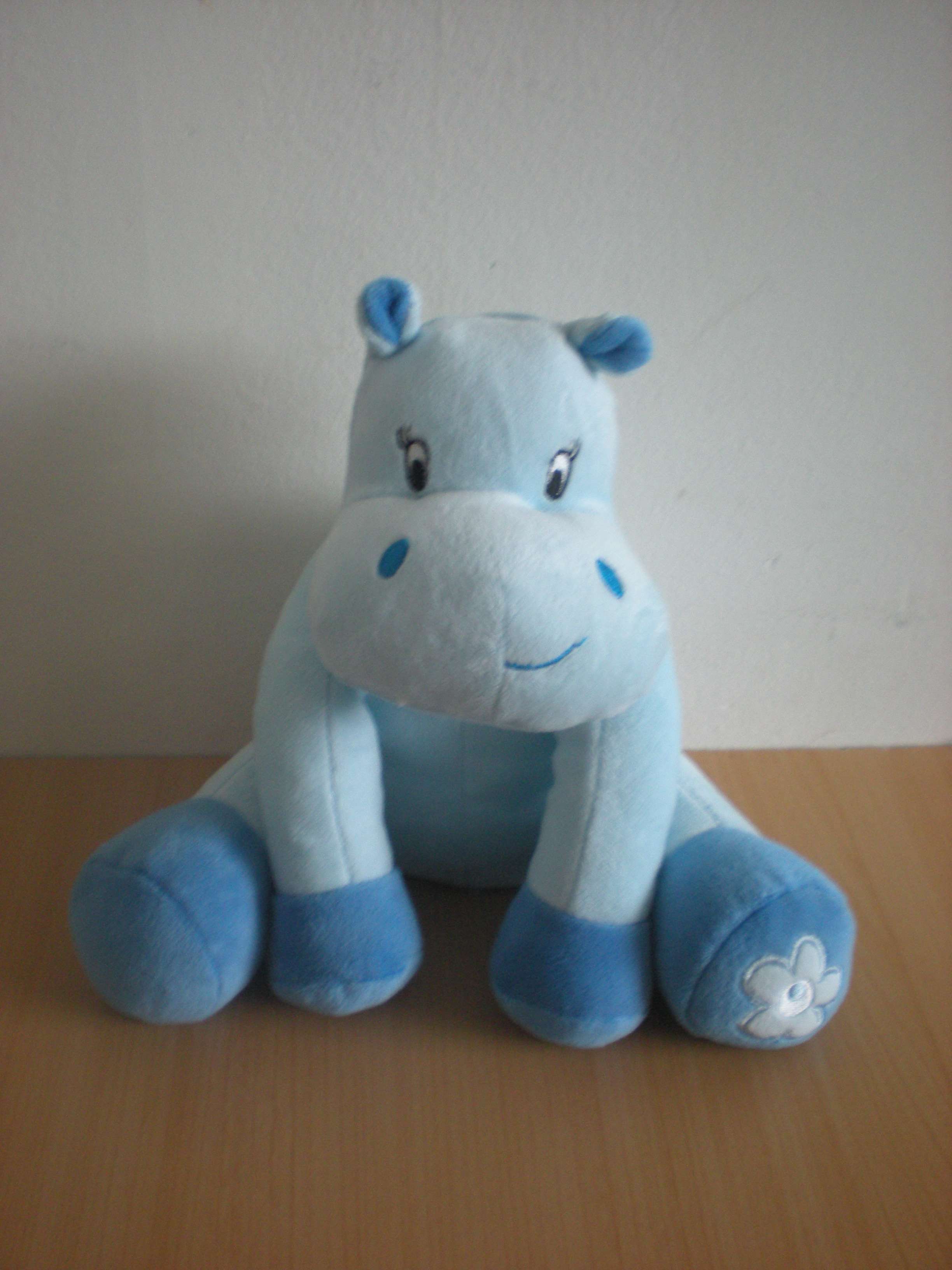 Bébisol Hippopotame Bleu - Très bon état
