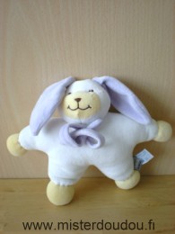 3 suisses Lapin Blanc violet - Très bon état