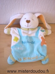 Baby nat Lapin Barbouille peintre bleu blanc - Très bon état