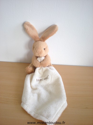 Baby nat Lapin Lapin marron mouchoir beige babynat - Très bon état