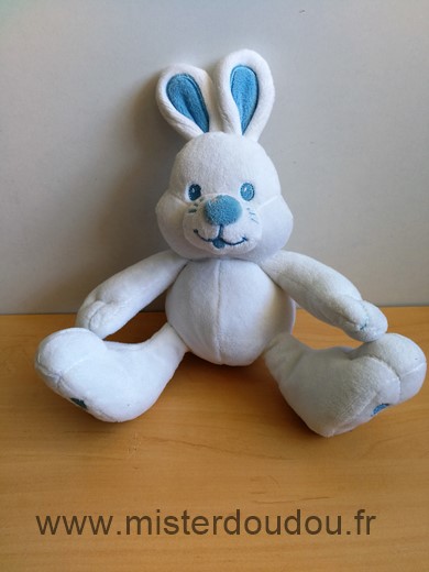 Biolane Lapin Blanc bleu - Très bon état