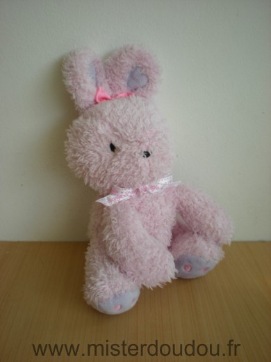 Carter s Lapin Rose noeud ruban giggle - Très bon état