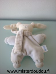 Corolle Lapin Mini patachou mauve echarpe rayée - Très bon état