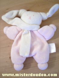 Corolle Lapin Rose echarpe blanche - Très bon état