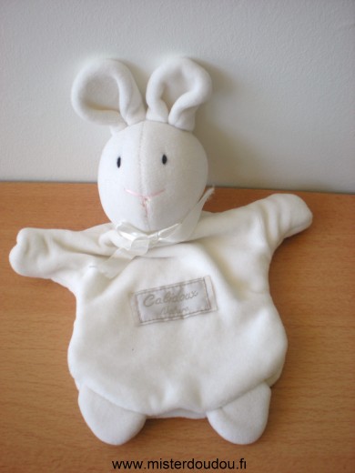 Doudou et compagnie Lapin Blanc calidoux nature - Très bon état