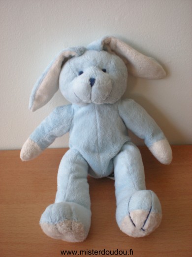 Graine d éveil Lapin Bleu blanc - Très bon état