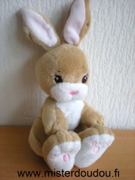 H et m Lapin Beige balnc - Très bon état