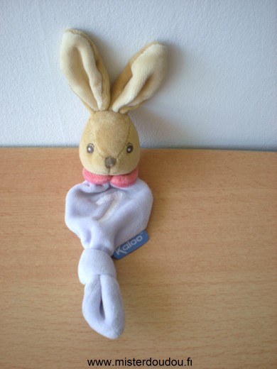 Kaloo Lapin Mauve col rose chiffre 1 - Très bon état