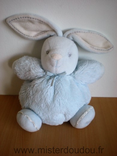 Kaloo Lapin Peluche bleu perle - Très bon état