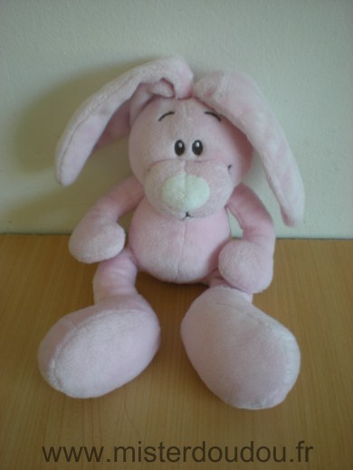 Kimbaloo Lapin Rose blanc - Très bon état