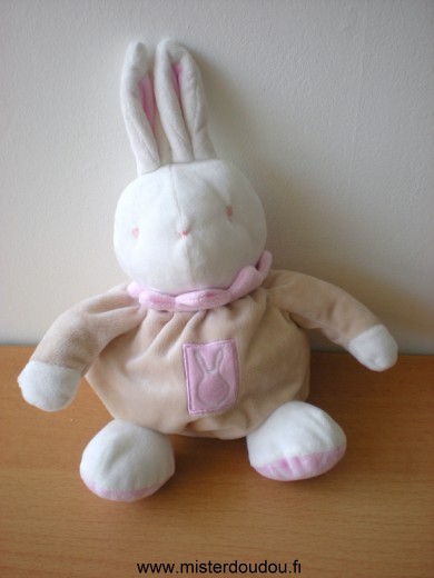 Klorane Lapin Beige rose blanc - Très bon état