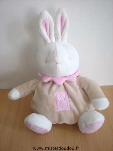 Klorane Lapin Beige rose blanc - Très bon état