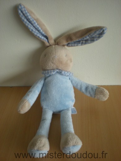 Klorane Lapin Bleu beige vichy bleu - Très bon état